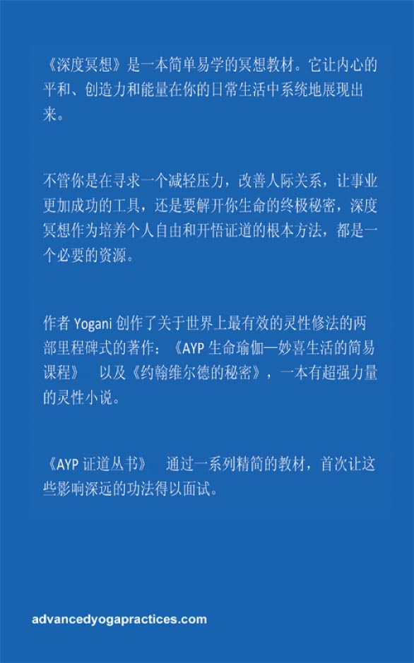 AYP证道丛书简介 AYP证道丛书简介