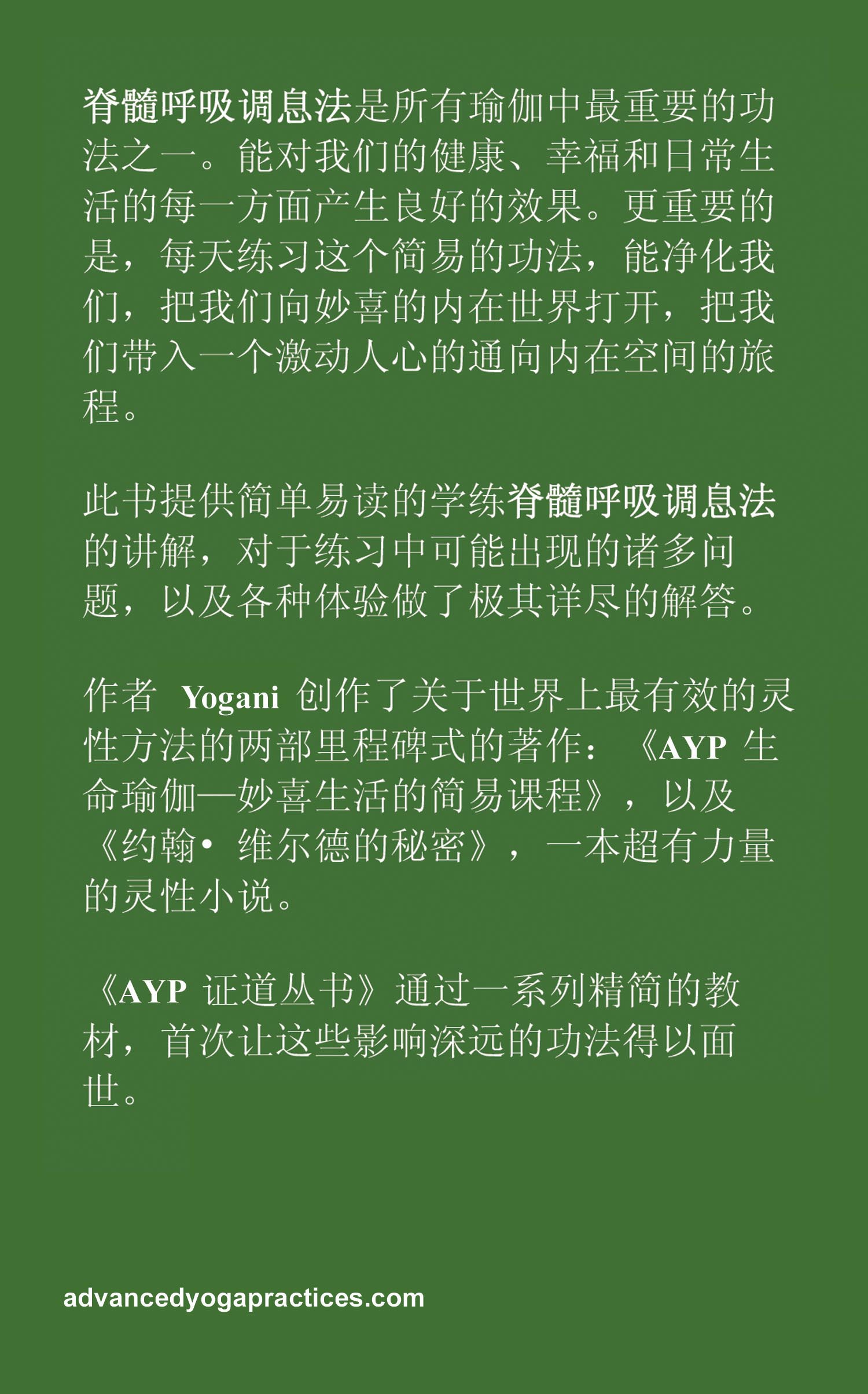 AYP证道丛书简介 AYP证道丛书简介
